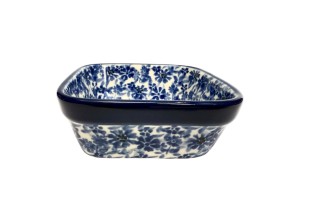 428 Bunzlau vierkant schaaltje 9,5 x 9,5 cm 2998X 428 Kleine vierkante schaaltjes 9,5 x 9,5 cm